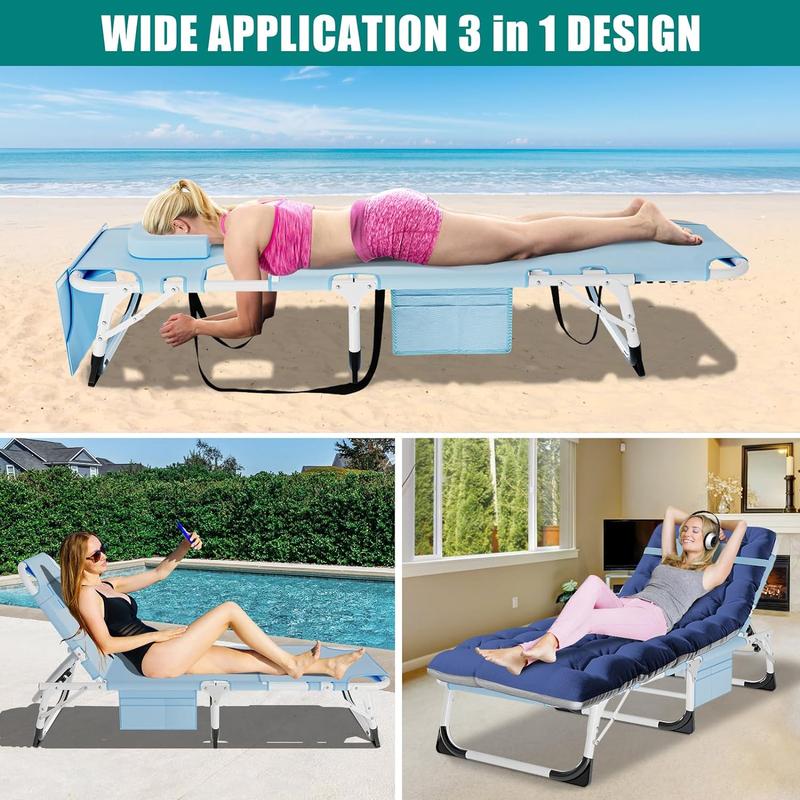 SunNest™ 3-in-1 Tanning Lounger