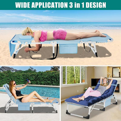SunNest™ 3-in-1 Tanning Lounger